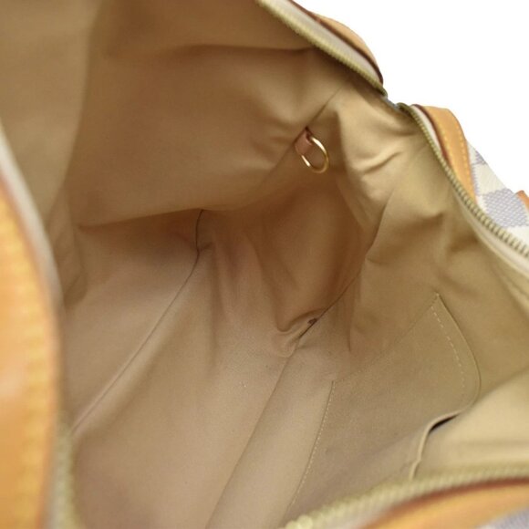 LOUIS VUITTON LV Stresa PM Shoulder Bag Damier Azur Leather White - Picture 12 of 14